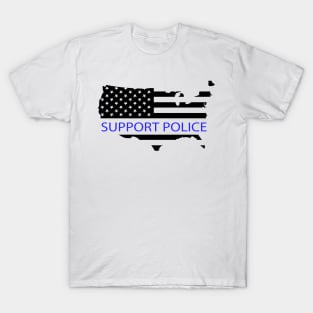 Support police T-Shirt